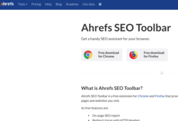 Ahrefs SEO Toolbar