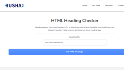 HTML Heading Checker