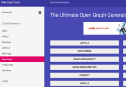 Open Graph Generator