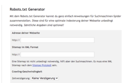 Robots.txt Generator