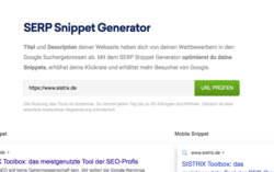 Serp Snippet Generator