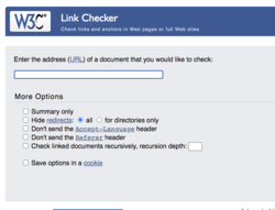 W3C Link Checker