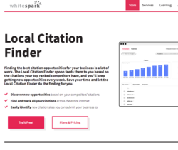 Whitespark Local Citation Finder