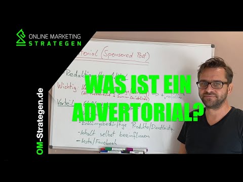 Was ist ein Advertorial (Sponsored Post) und was muss man dabei beachten?