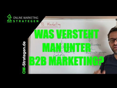 B2B Marketing einfach erklärt