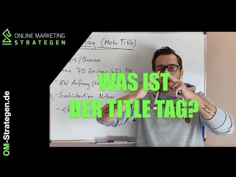 Title Tag optimieren - Darauf solltest du bei der Optimierung achten!