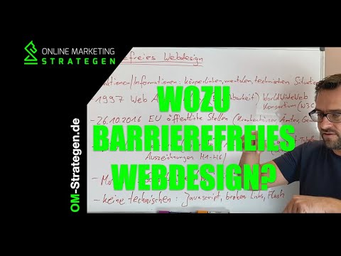 Barrierefreies Webdesign einfach und verständlich erklärt