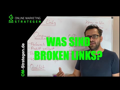 Broken Links für Deine SEO. Defekte Links erklärt, finden und beheben