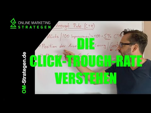 Click Through Rate (CTR) für dein Suchmaschinenmarketing erklärt