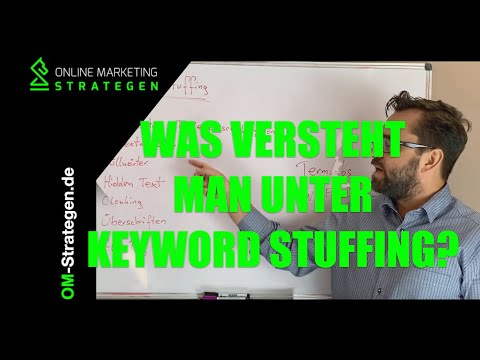 Keyword Stuffing anhand von Beispielen erklärt