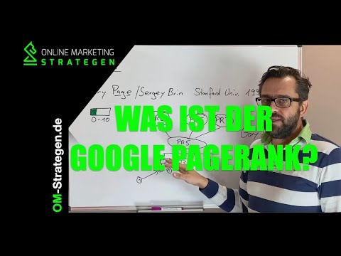 Google PageRank verständlich erklärt