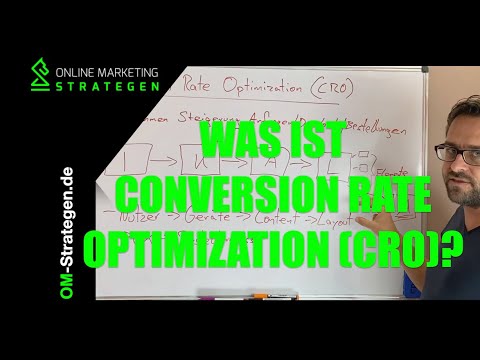 Conversion Rate Optimierung (CRO) was ist das?