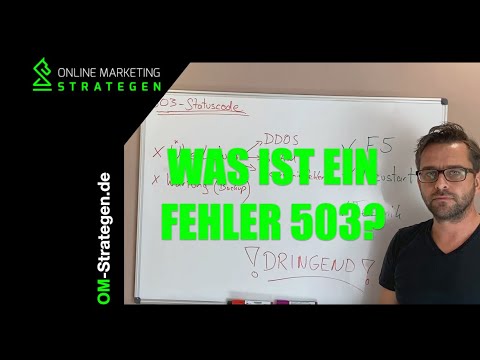 503 Statuscode verständlich erklärt