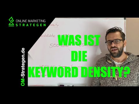 Keyword Optimierung: Keyword Density bzw. Dichte