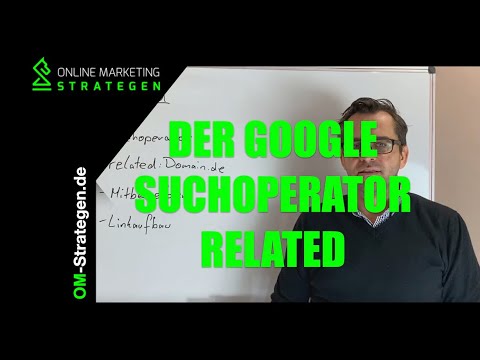 Related - Google Suchoperator erklärt