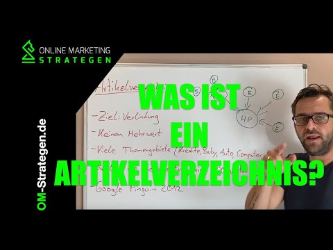 Artikelverzeichnis, was ist das und welchen Nutzen hast Du für deine SEO?