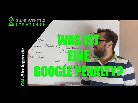 Google Penalty was ist das? Beispiele einer Abstrafung