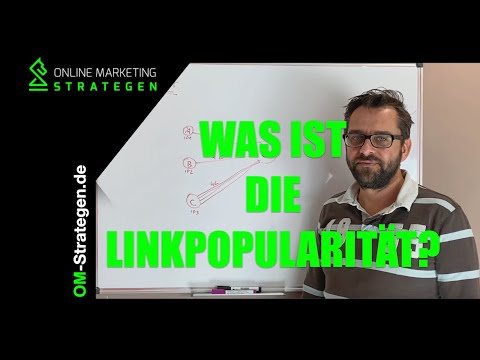 Linkpopularität (Link-Pop) für deine SEO erklärt